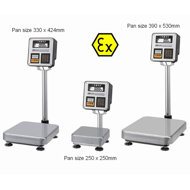A&D HV/HM-CEP Series Intrinsically Safe Scales
