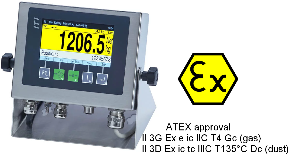 Systec IT1 EX2/22 Intrinsically Safe Bench Scales
