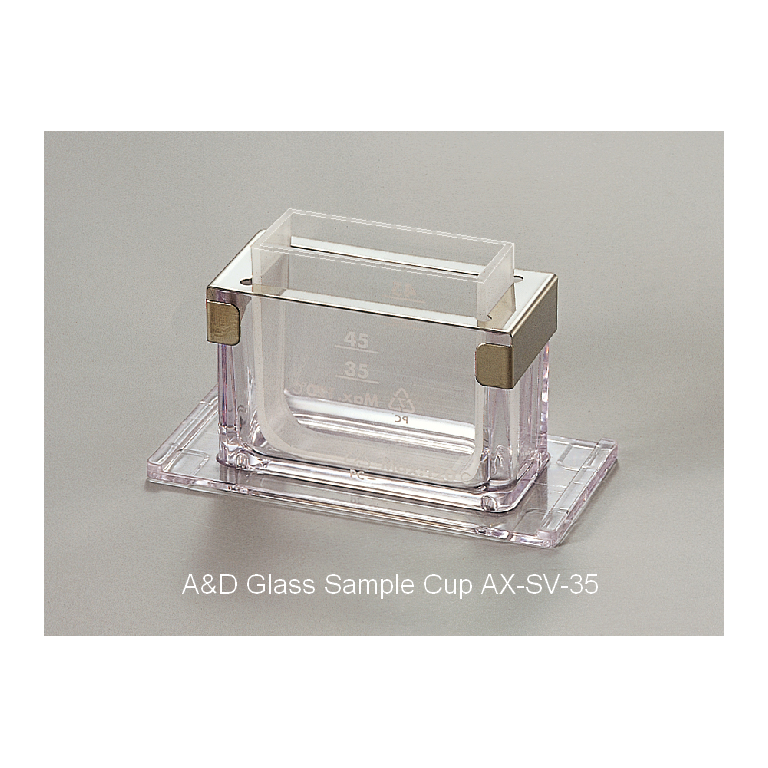 A&D SV Glass Sample Cup AX-SV-35