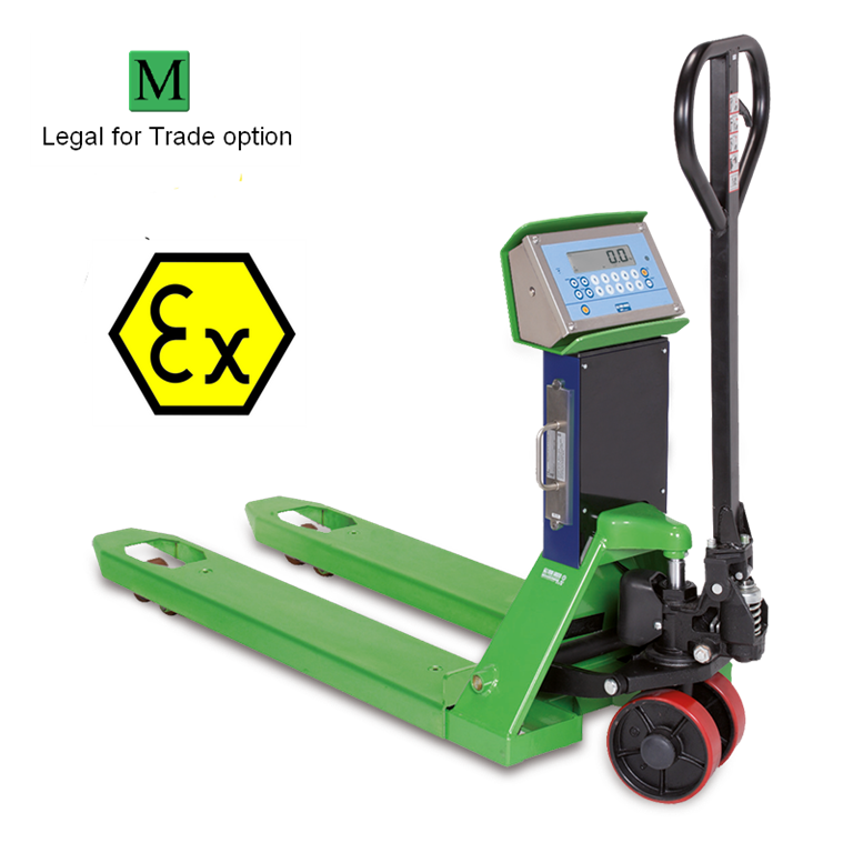 Dini Argeo TPW EX 2GD ATEX Pallet Truck Scale