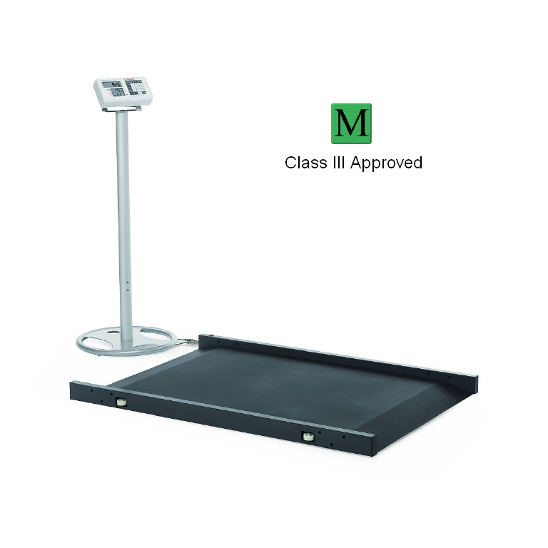 Marsden M-651 Wheelchair Weighing Scale with Column