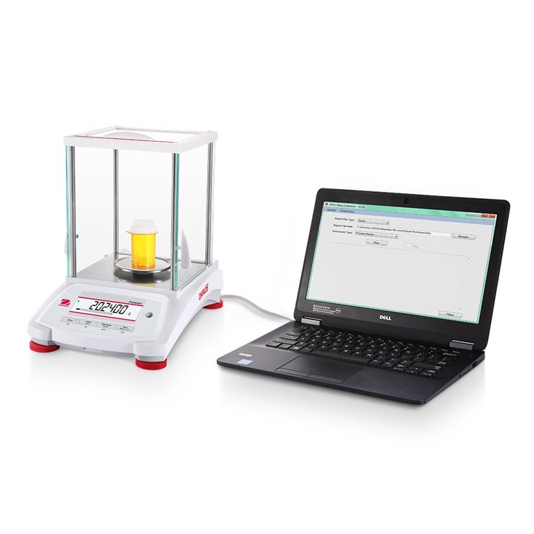 Ohaus Pioneer Analytical Balance with Data Transfer to a PC 