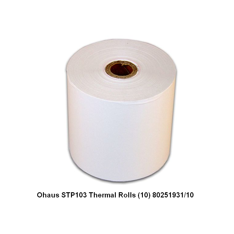 Ohaus STP103 Thermal Rolls (10) 80251931/10