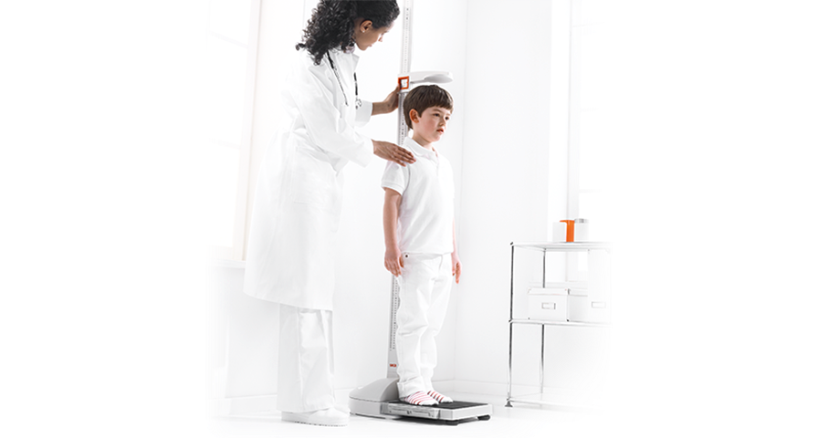 Seca 877 Flat scale with Mother+child function