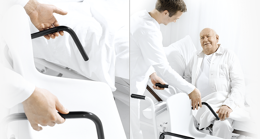 Seca 959 EMR-validated chair scale with precise graduation