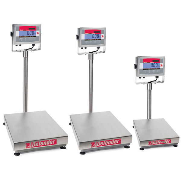 Ohaus Defender 3000 Stainless family