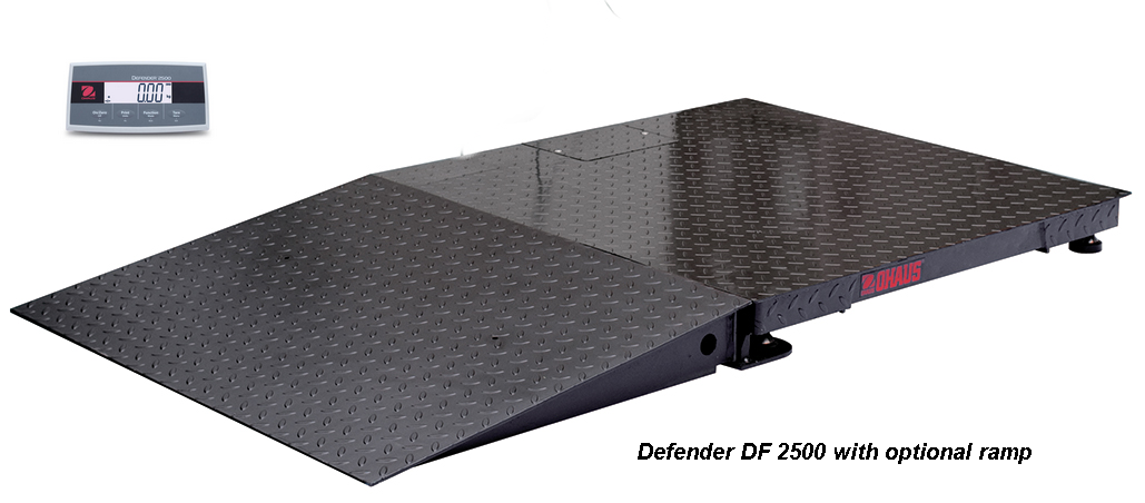 Ohaus Defender DF 2500 with ramp