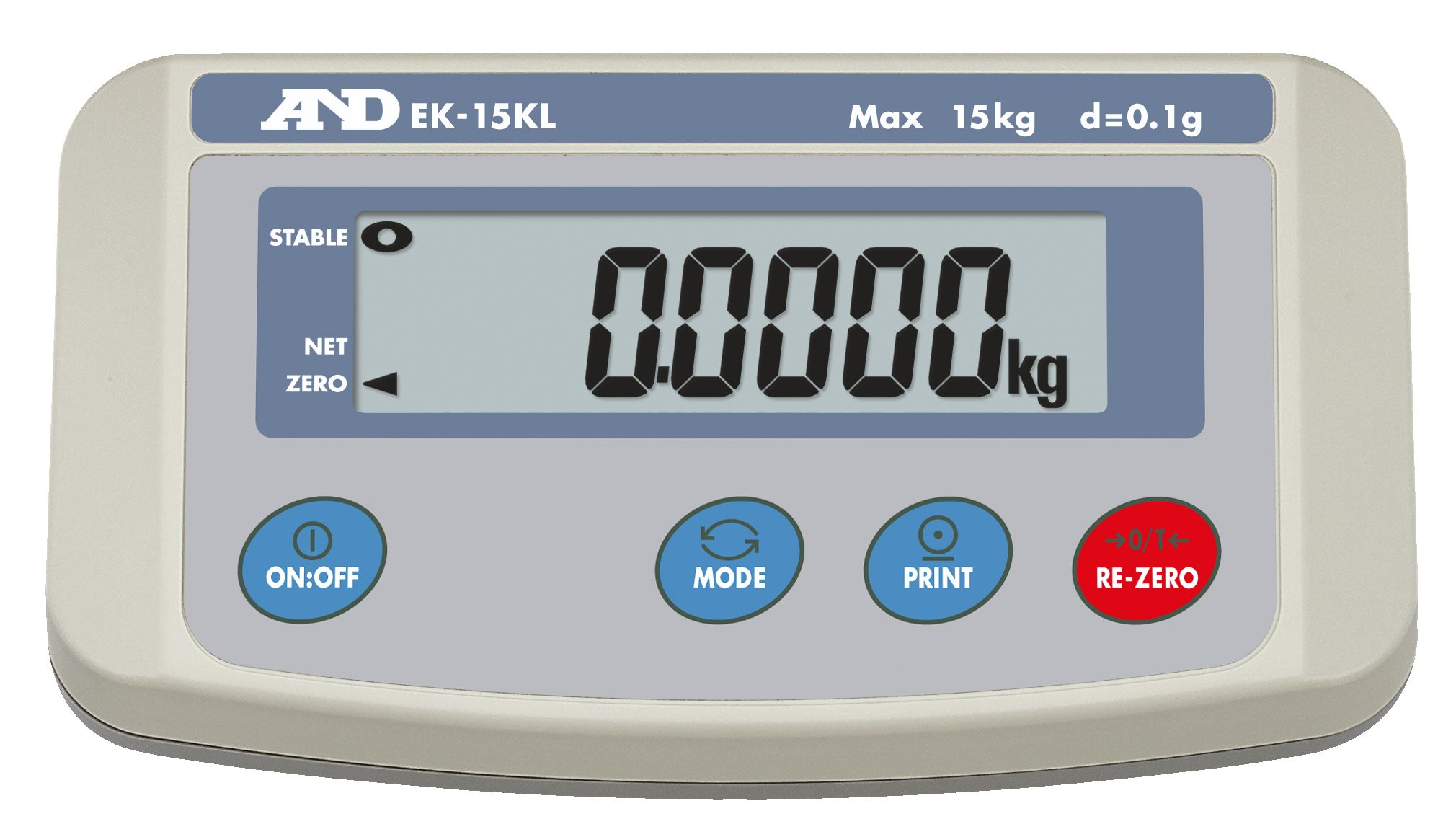 AND Weighing EK-30KL Precision Bench Scale - 3kg x 0.1g and 30kg x 1g