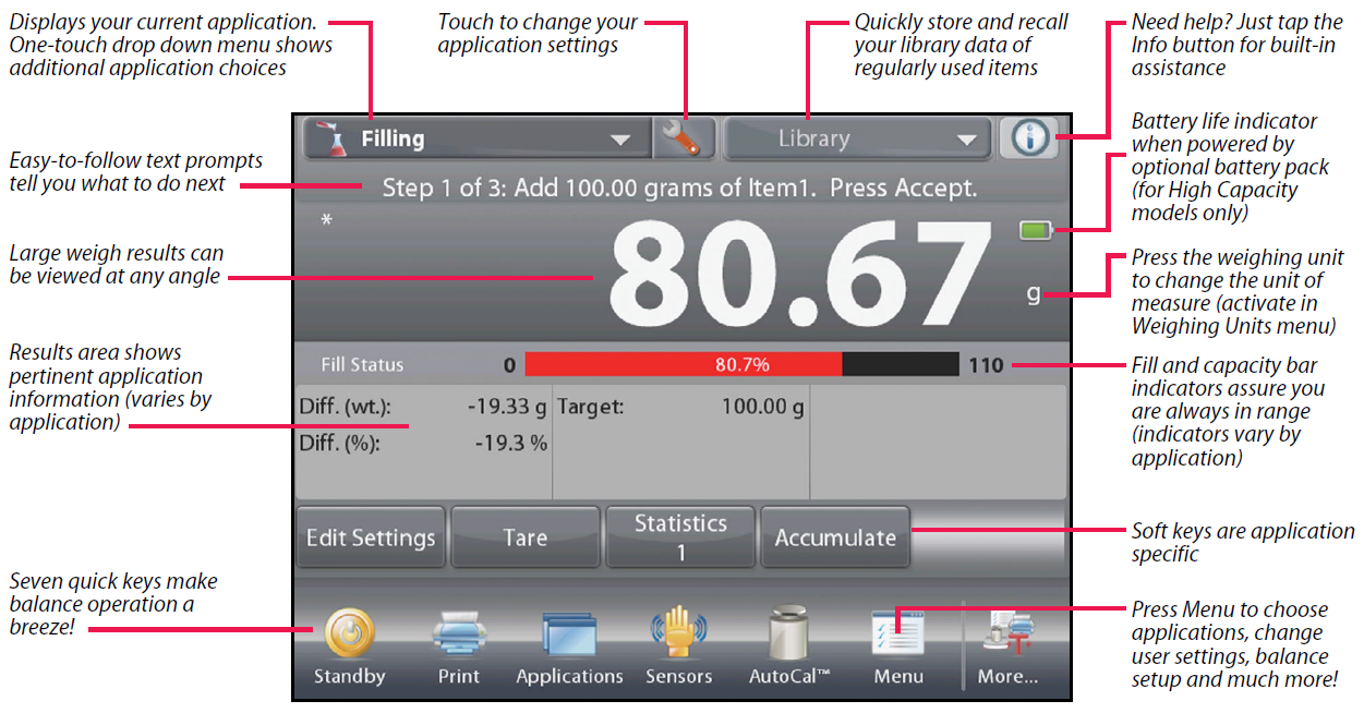 Ohaus Explorer Application Software