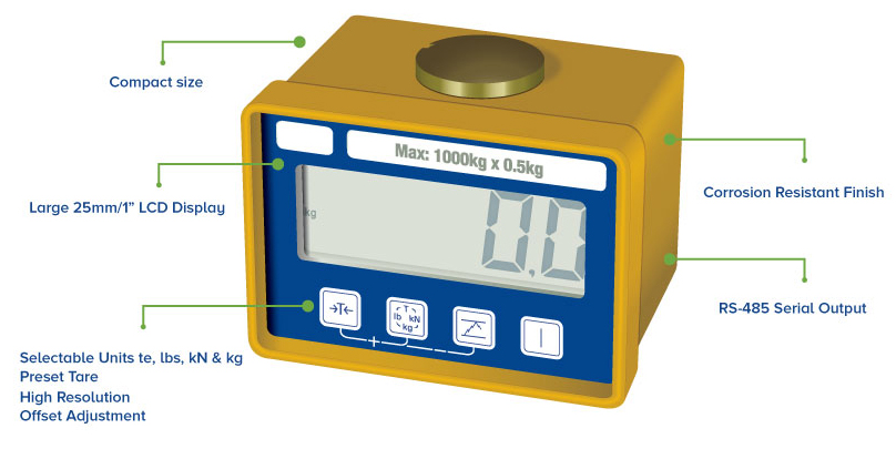 Straightpoint Loadblock Plus Compression Load Cell