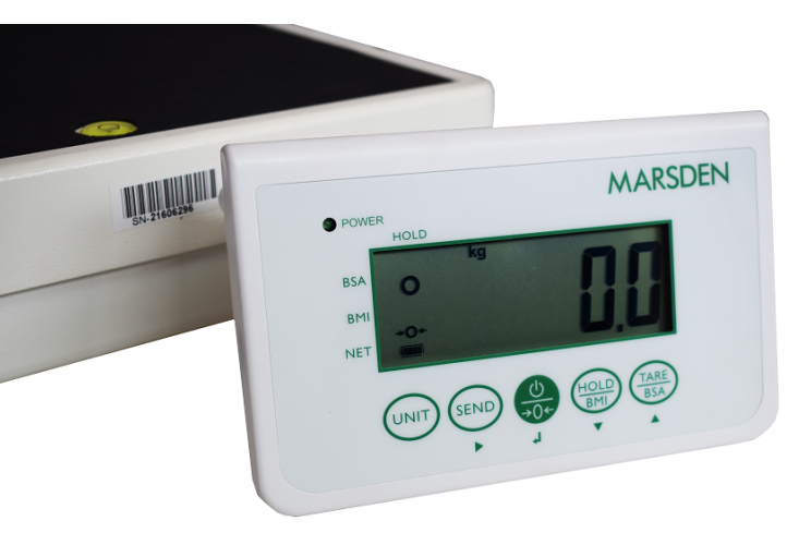 Marsden M-545 Floor Scale with BMI