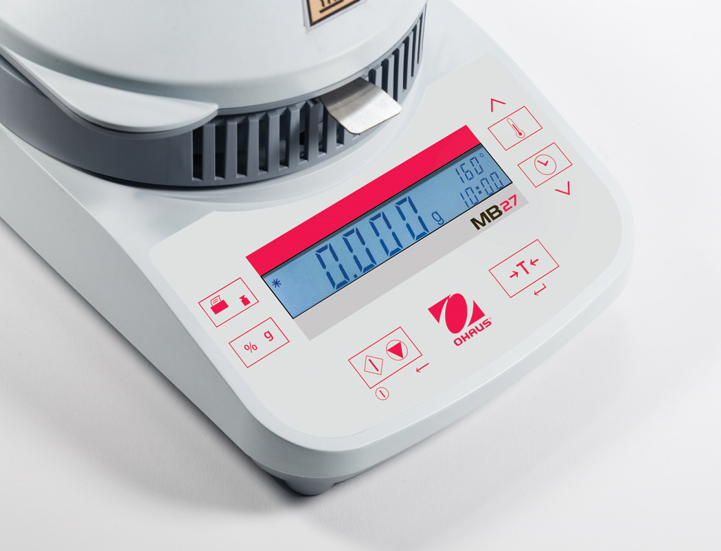 Ohaus MB27 Moisture Balance display