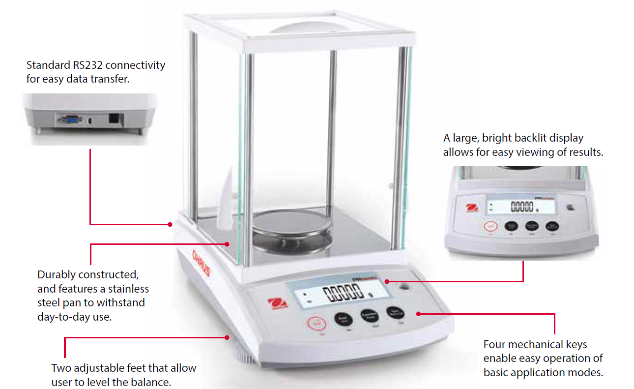 Ohaus PR Series Analytical