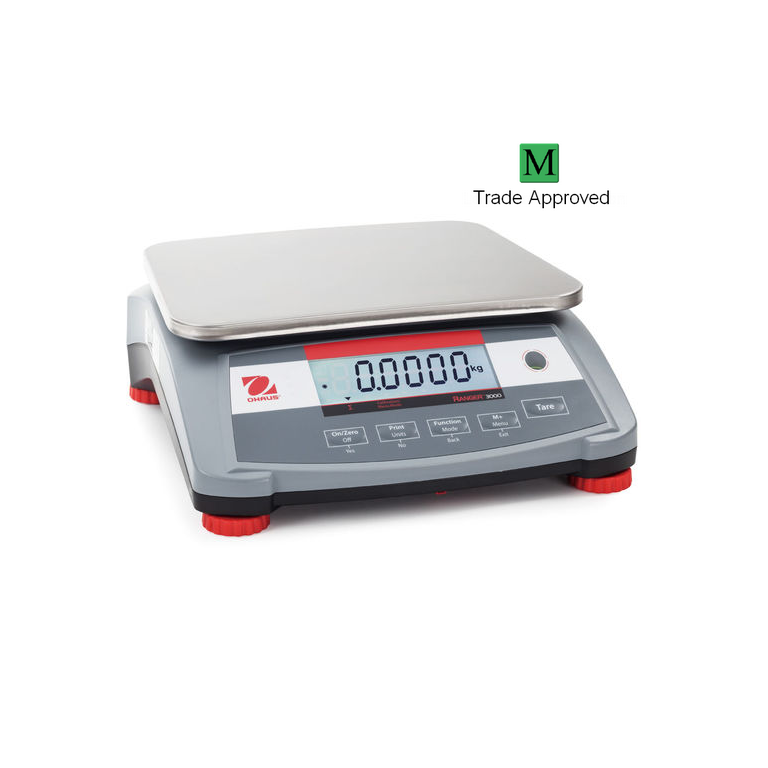 Ohaus Ranger 3000 R31P1502-M Bench Scale