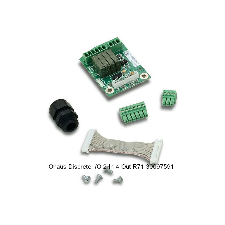 Ohaus Discrete I/O Kit, 2-In 4-Out, R71 30097591