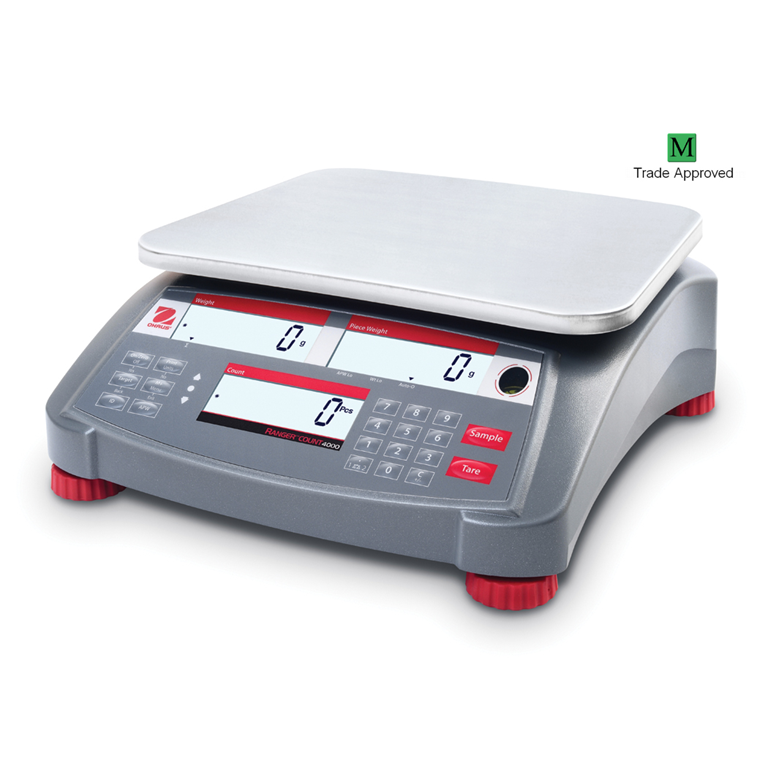 Ohaus Ranger 4000 Count RC41M15-M Counting Scale