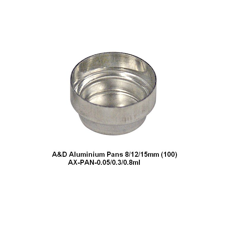 A&D Aluminium Analytical Pans