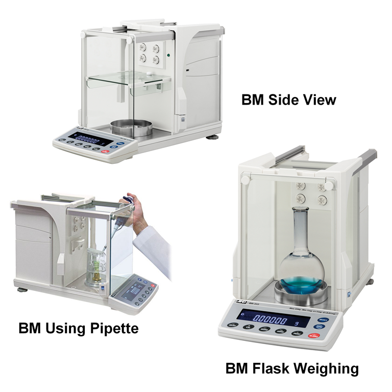 A&D BM Micro Analytical Balances