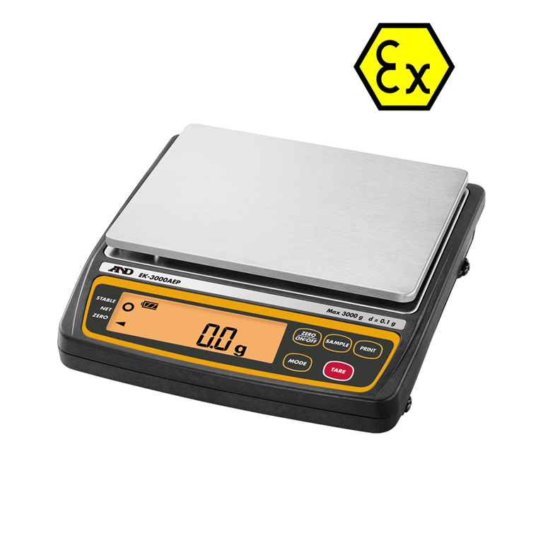 A&D EK-3000 AEP Intrinsically safe balance