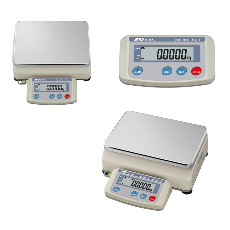 A&D EK-L Precision Bench Scales