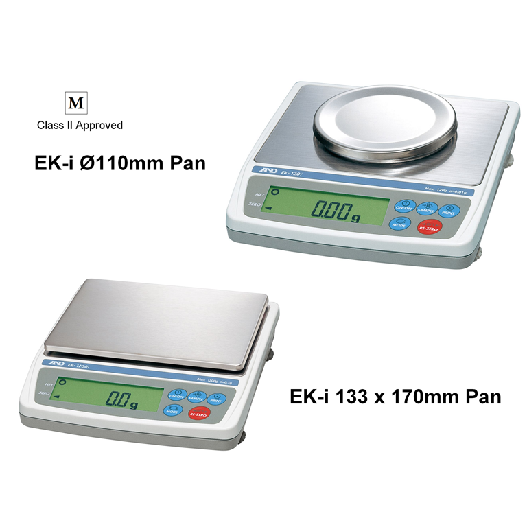 A&D EK-i EC Class II Approved Balances