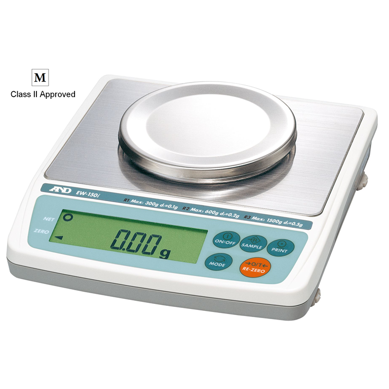 A&D EK-150i-EC Class II Approved Scale