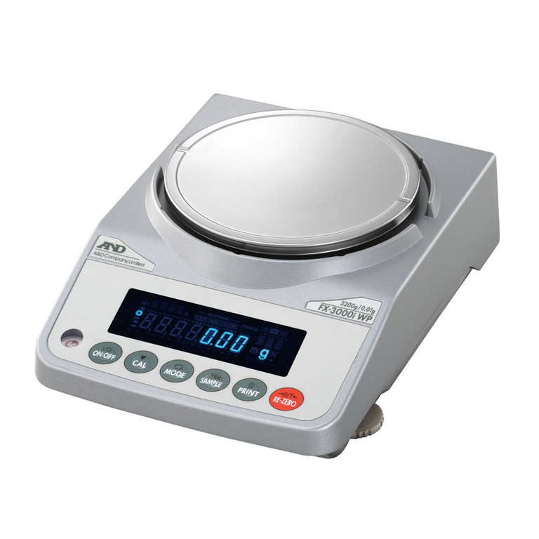 A&D FX-1200i-WP IP65 Waterproof Balance