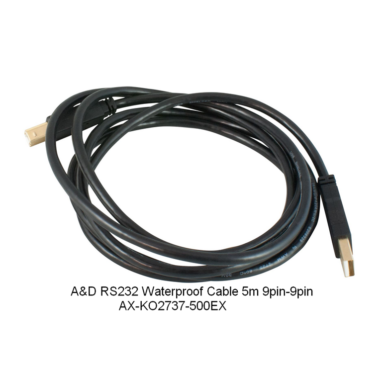 A&D RS232 Waterproof Cable AX-KO2737-500EX