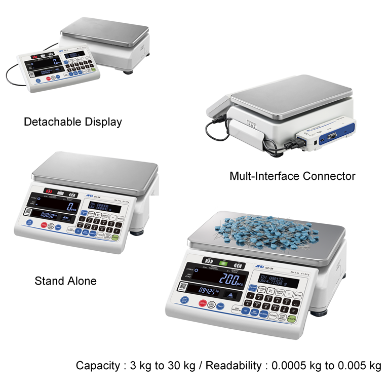 A&D GC Counting Scales