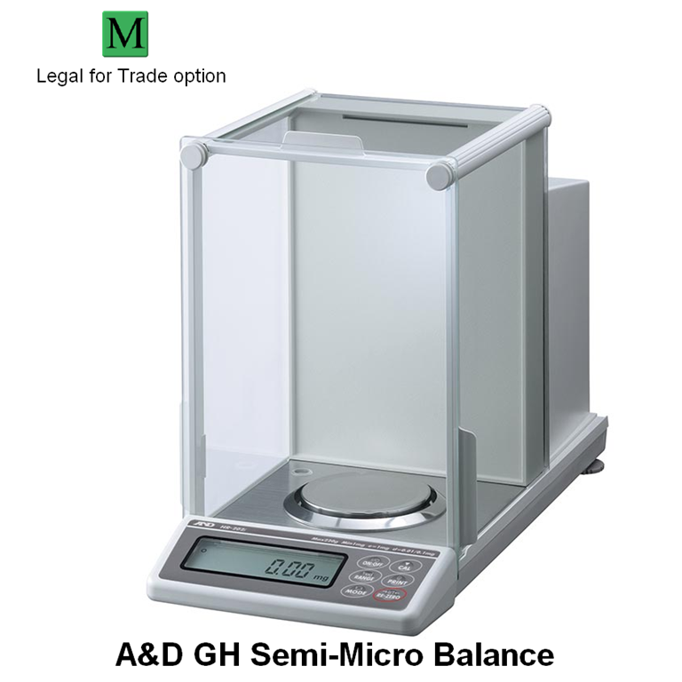 A&D GH-Semi-Micro Analytical Balances