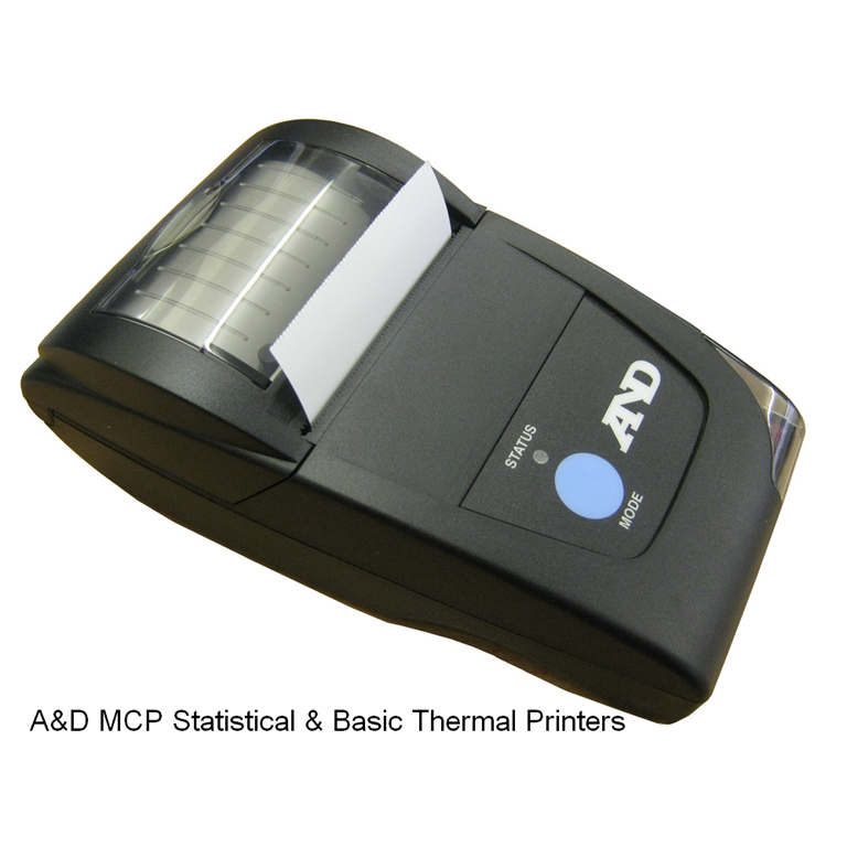 A&D MCP Statistic & Basic Thermal Printers