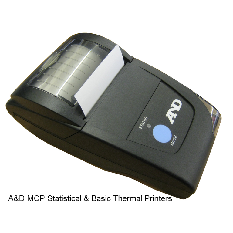 A&D MCP Statistic & Basic Thermal Printers