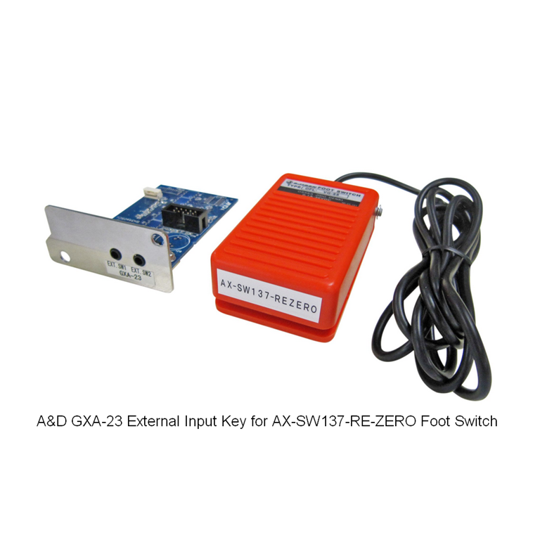 A&D GXA-23 External Input Key RE-ZERO & Foot Switch