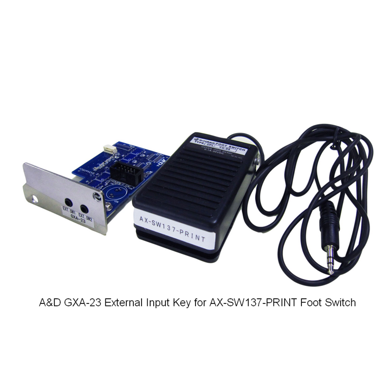 A&D GXA-23 External Input Key PRINT & Foot Switch