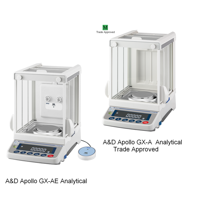 A&D Apollo GX-AE Series Analytical Balances