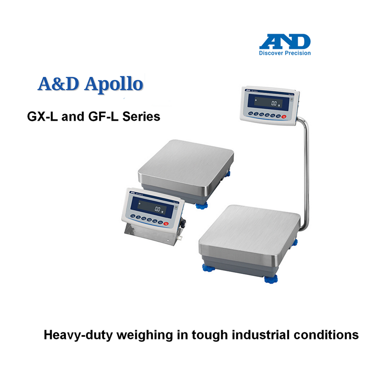 A&D Apollo GX-L & GF-L Industrial Balances