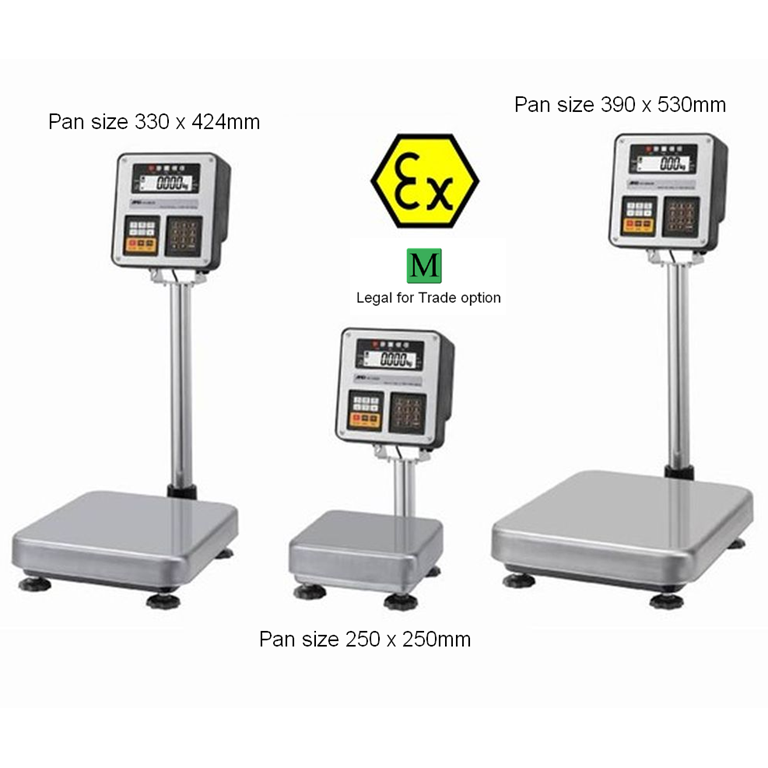 A&D HV/HM-CEP Series Intrinsically Safe Scales