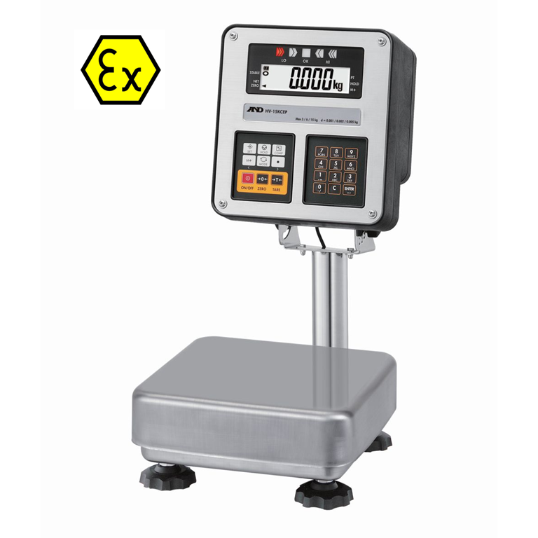 A&D HW-10KCEP Intrinsically Safe scale