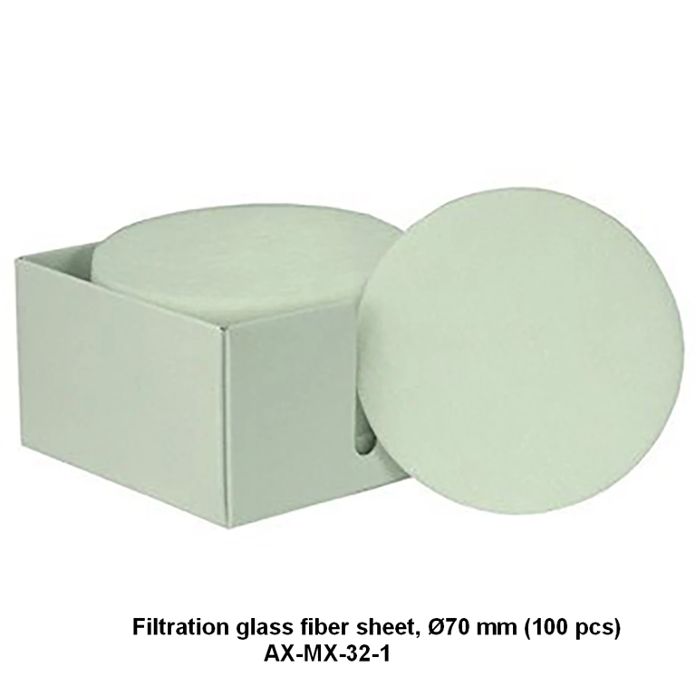 A&D Filtration glass fiber sheet, Ø70 mm (100 pcs) AX-MX-32-1