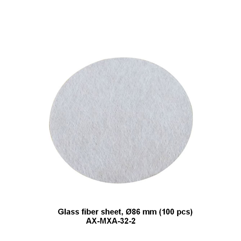 A&D Glass fiber sheet, Ø86 mm (100 pcs)  AX-MXA-32-2