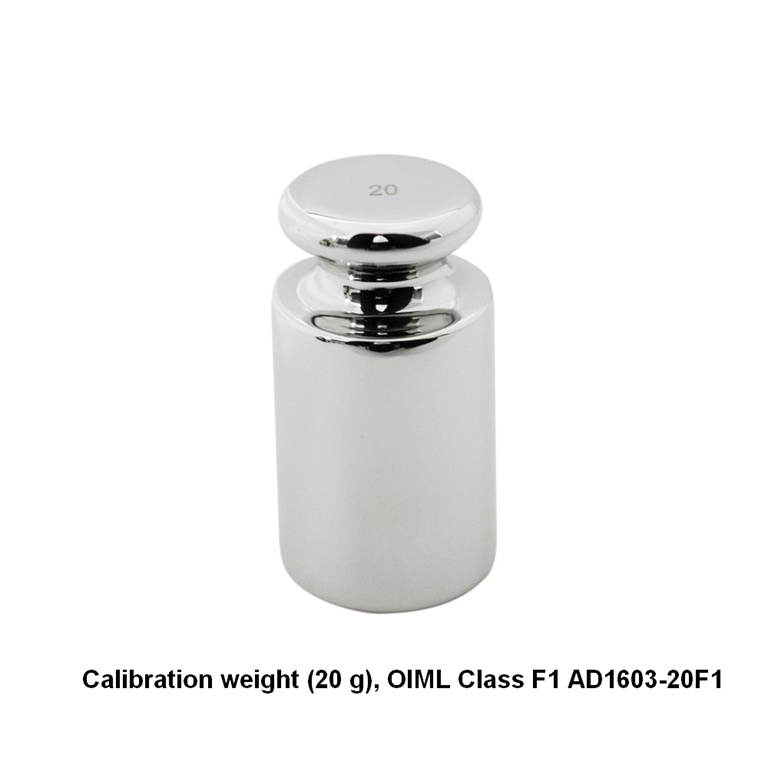 A&D Calibration weight (20 g), OIML Class F1 AD1603-20F1