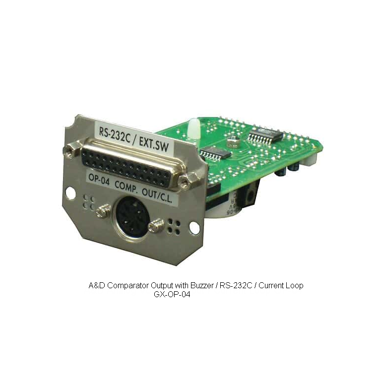 A&D Comparator Output with Buzzer?RS232?Current Loop GX-OP-04