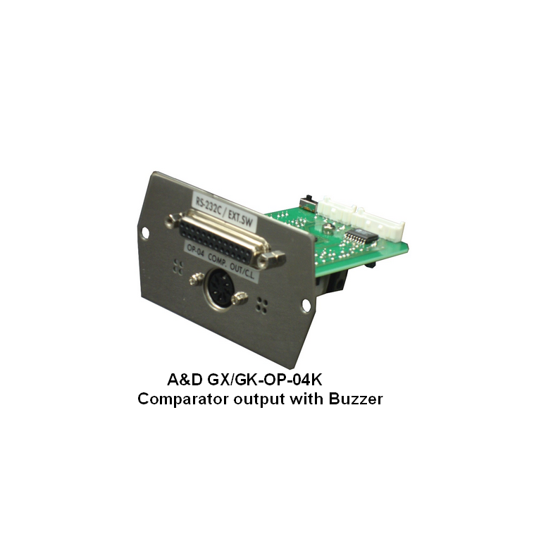 A&D Comparator Output with Buzzer/RS232/Current Loop GX/GF-OP-04