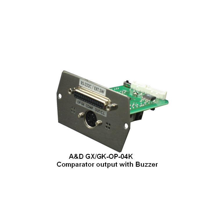 A&D Comparator Output with Buzzer/RS232/Current Loop GX/GF-OP-04