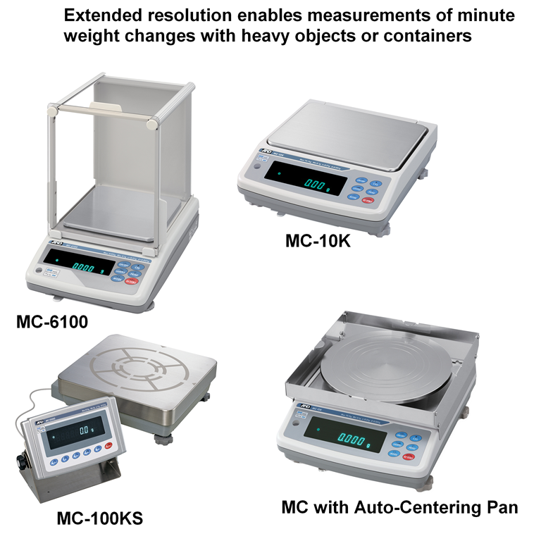 A&D MC Series Mass Comparators