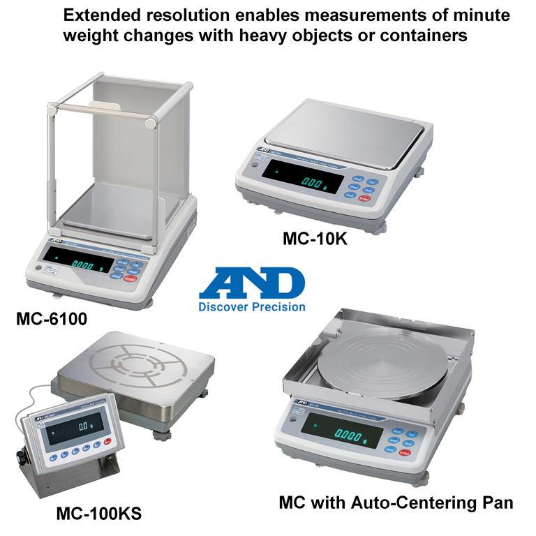 A&D MC Series Mass Comparators