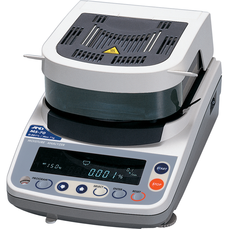 A&D MS-70 Moisture Analyser