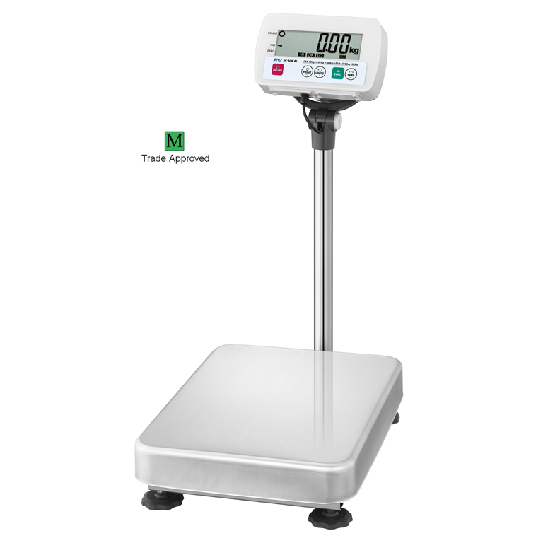 A&D SC-150KAL-EC Trade Approved Bench Scale