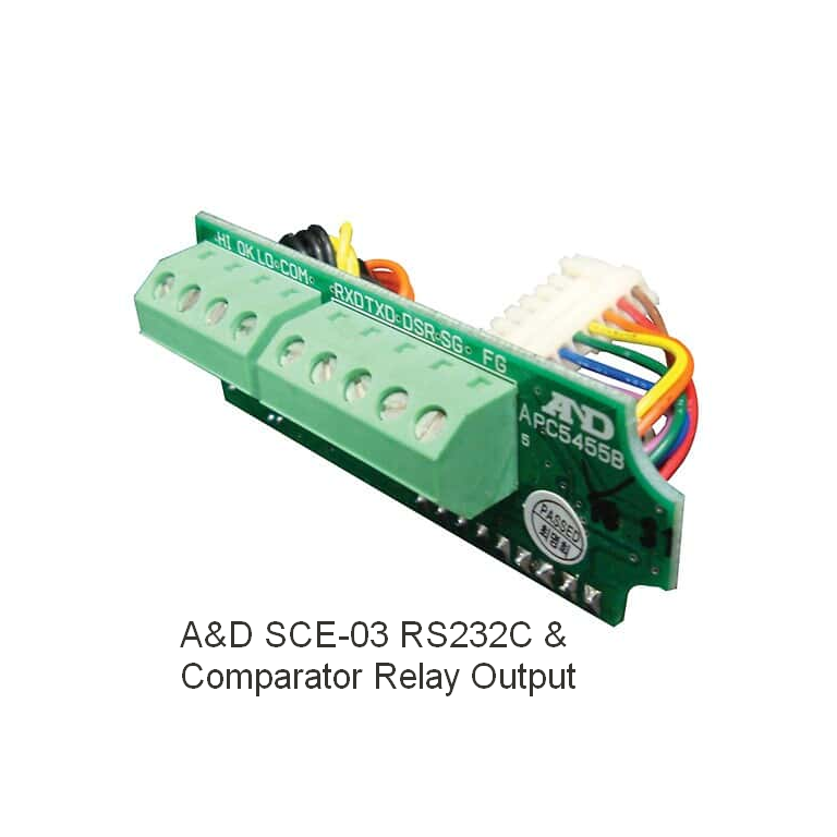 A&D SCE-03 RS232C & Comparator Relay Output