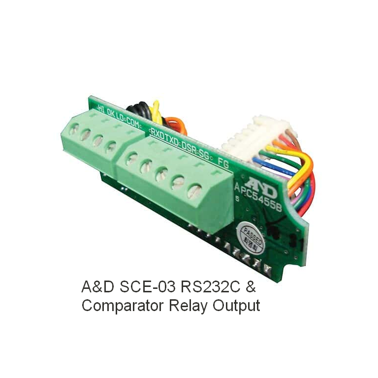 A&D SCE-03 RS232C & Comparator Relay Output